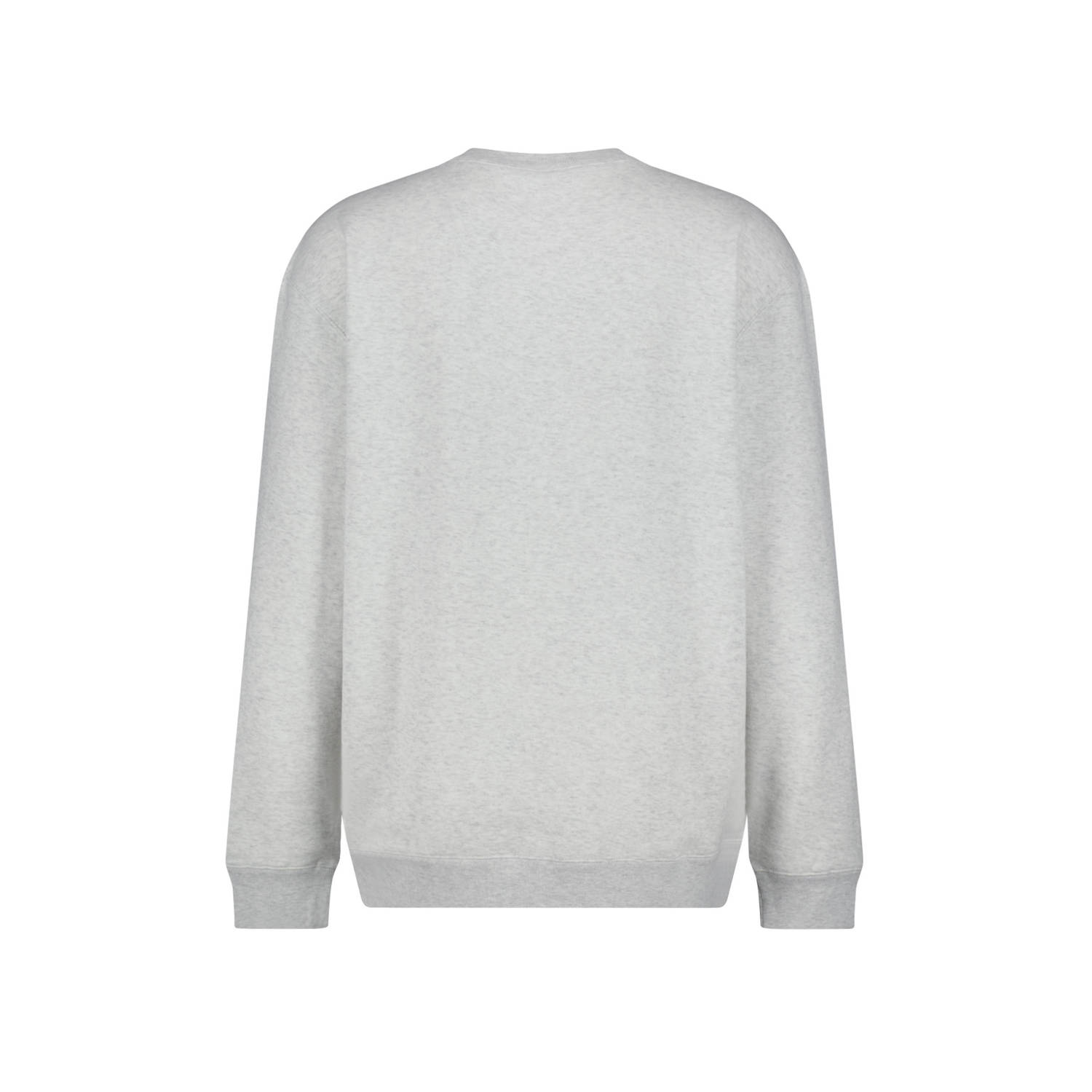 America Today sweater Sloan met printopdruk light grey melange