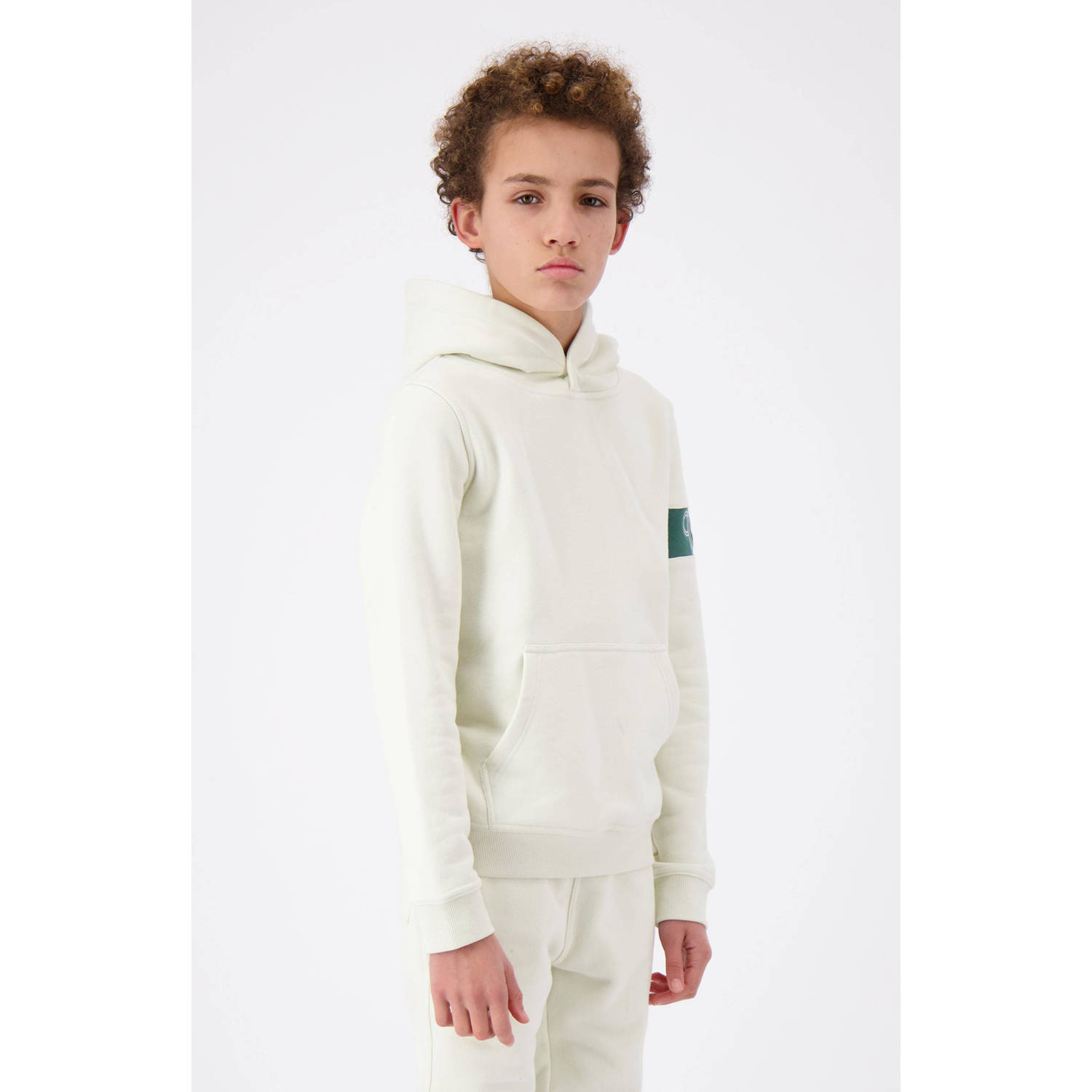 BLACK BANANAS sweater ecru Effen 128 | Sweater van
