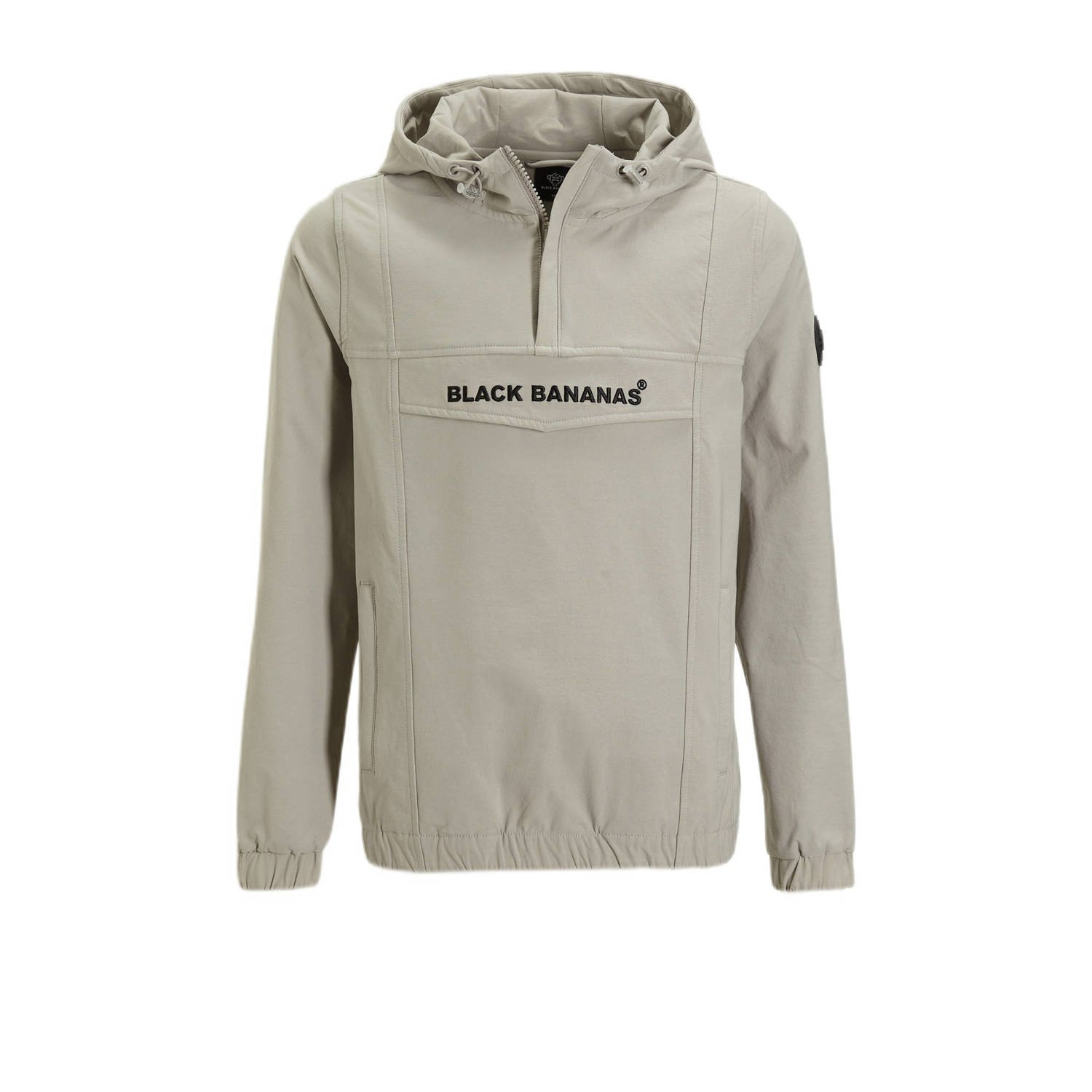 BLACK BANANAS anorak zomer grijs