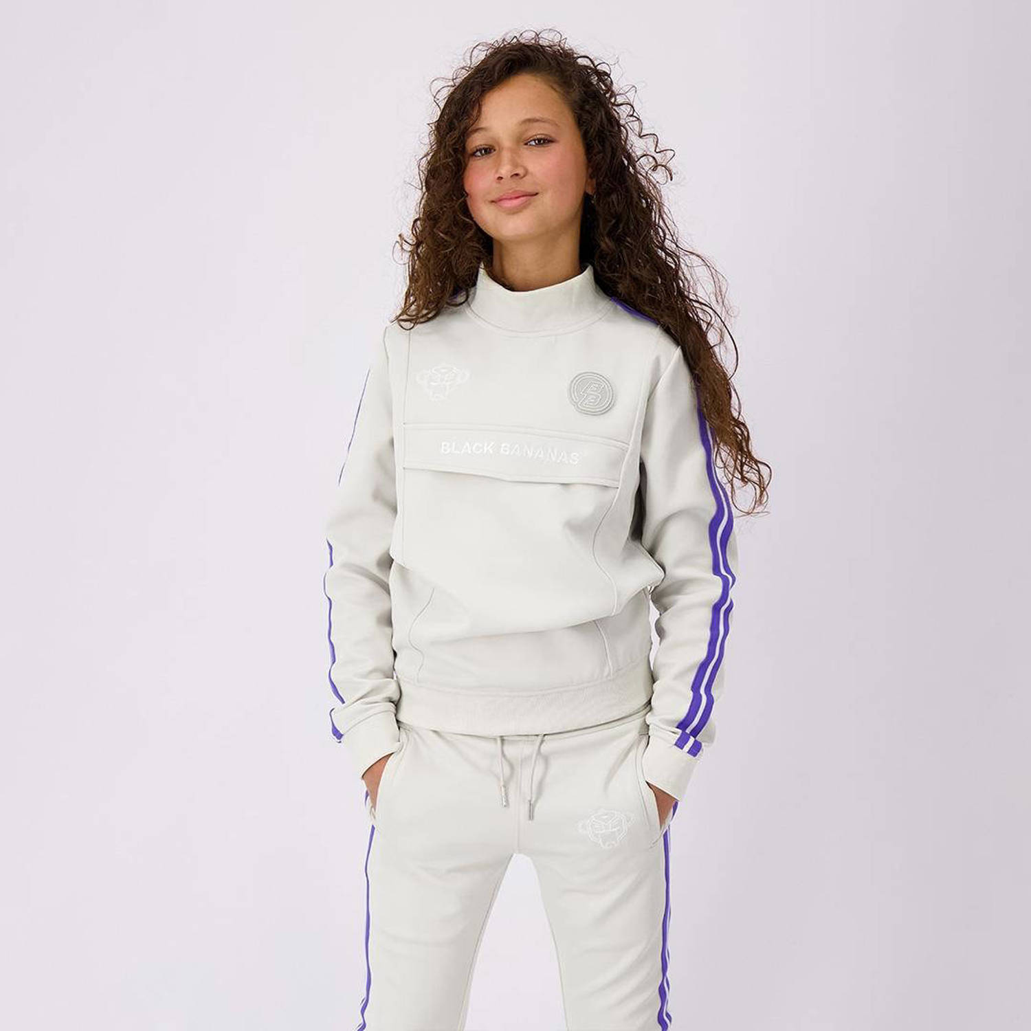 BLACK BANANAS sweater grijs