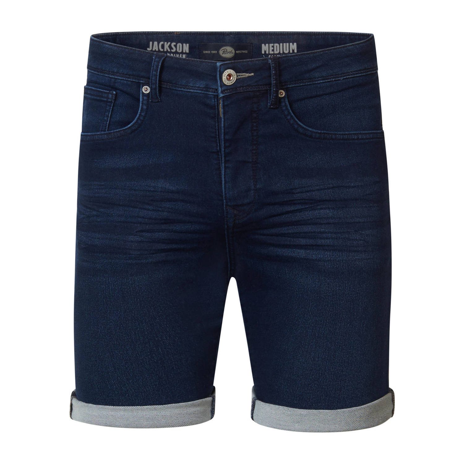 Petrol Industries slim fit short Jackson dark stone