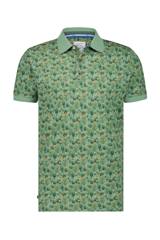 A fish named Fred polo met all over print sage green | wehkamp A fish named Fred polo met all over print sage green | wehkamp