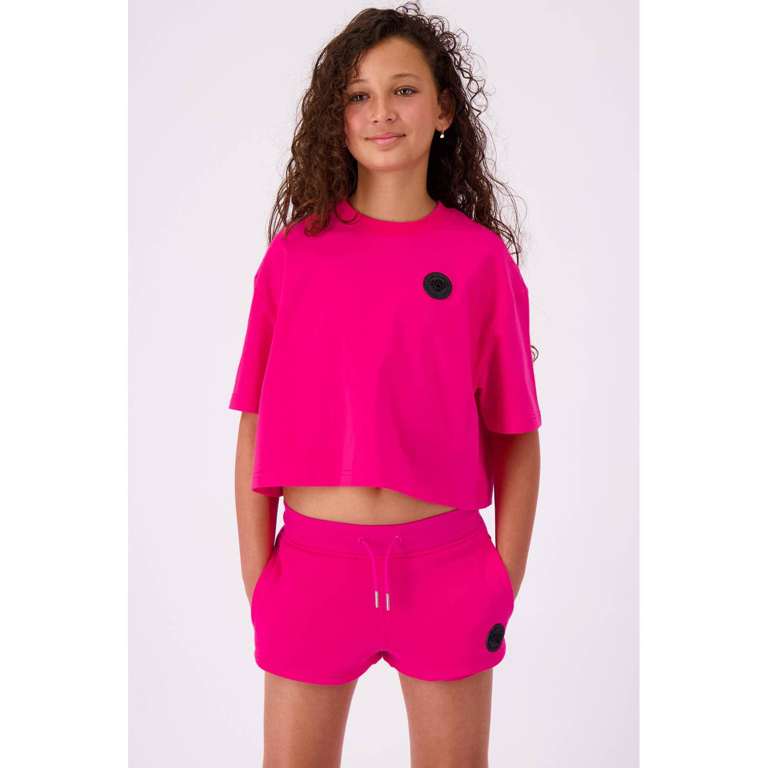 BLACK BANANAS T-shirt roze