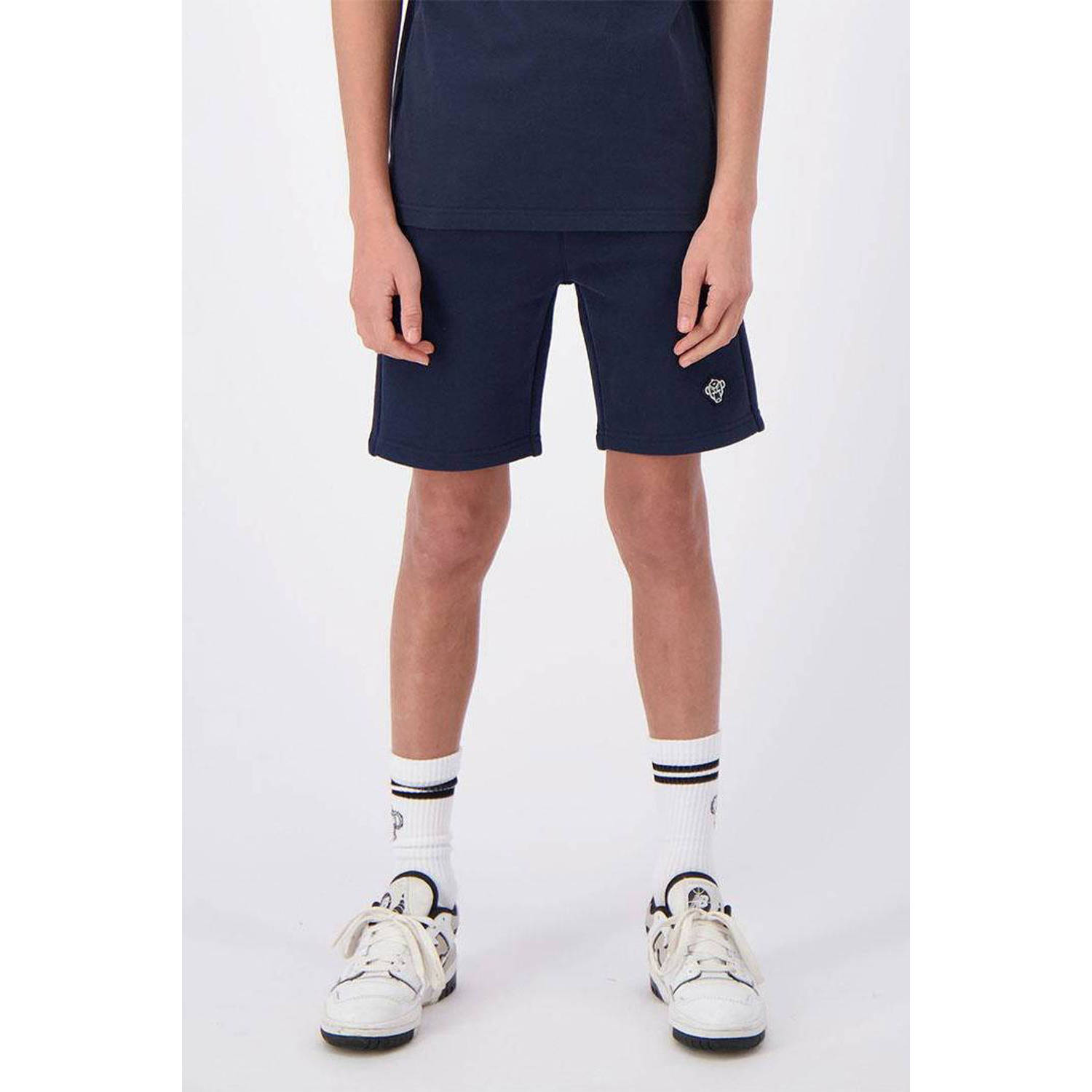 BLACK BANANAS regular fit sweatshort blauw