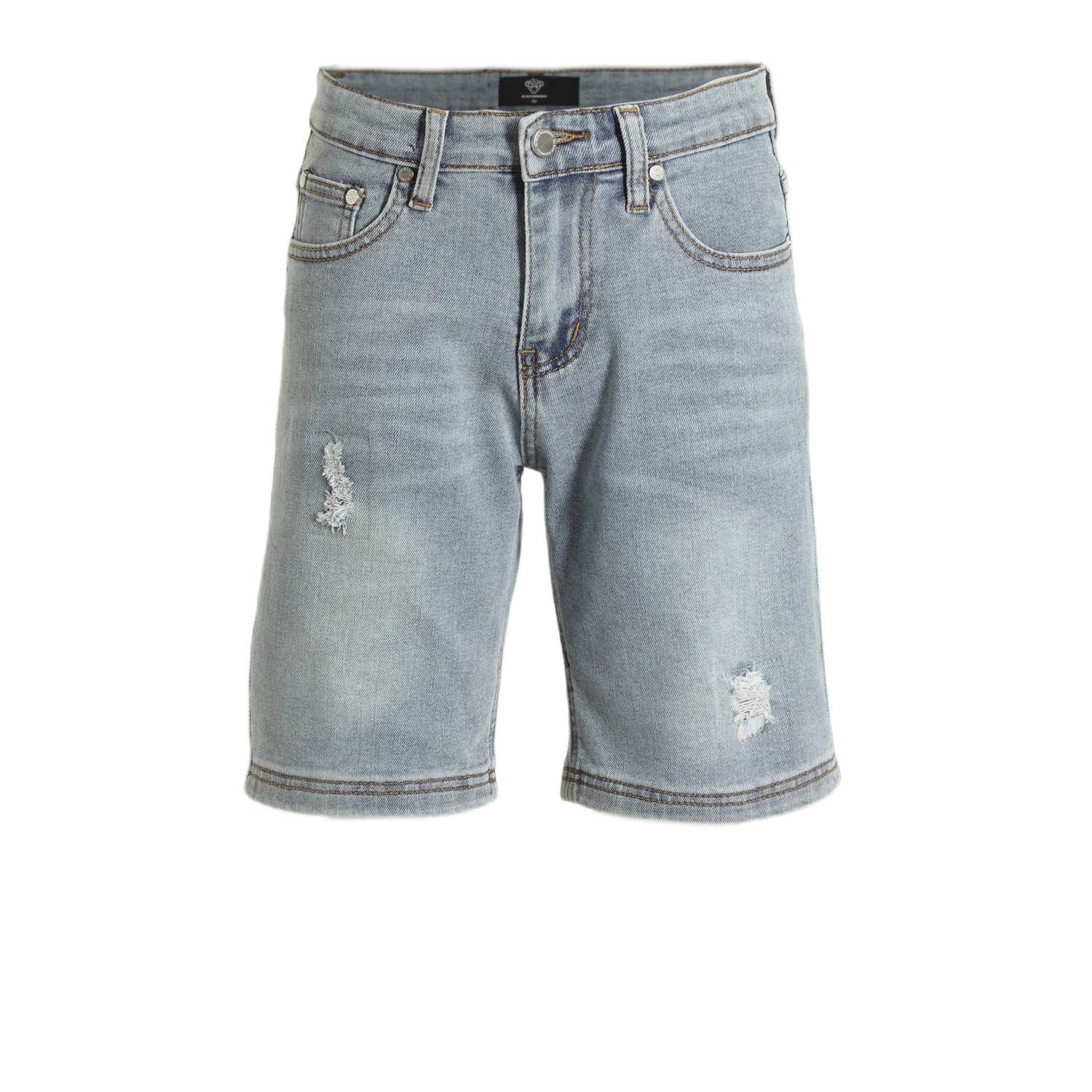 BLACK BANANAS regular fit denim short light blue