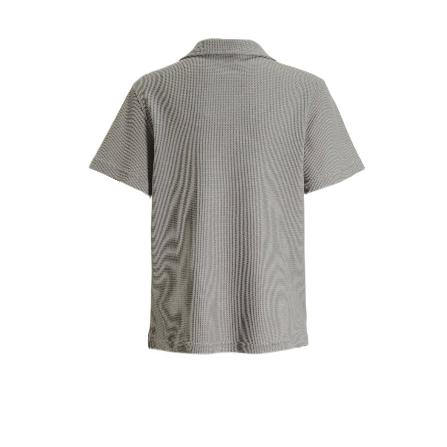 BLACK BANANAS T-shirt JR. WAFFLE grijs
