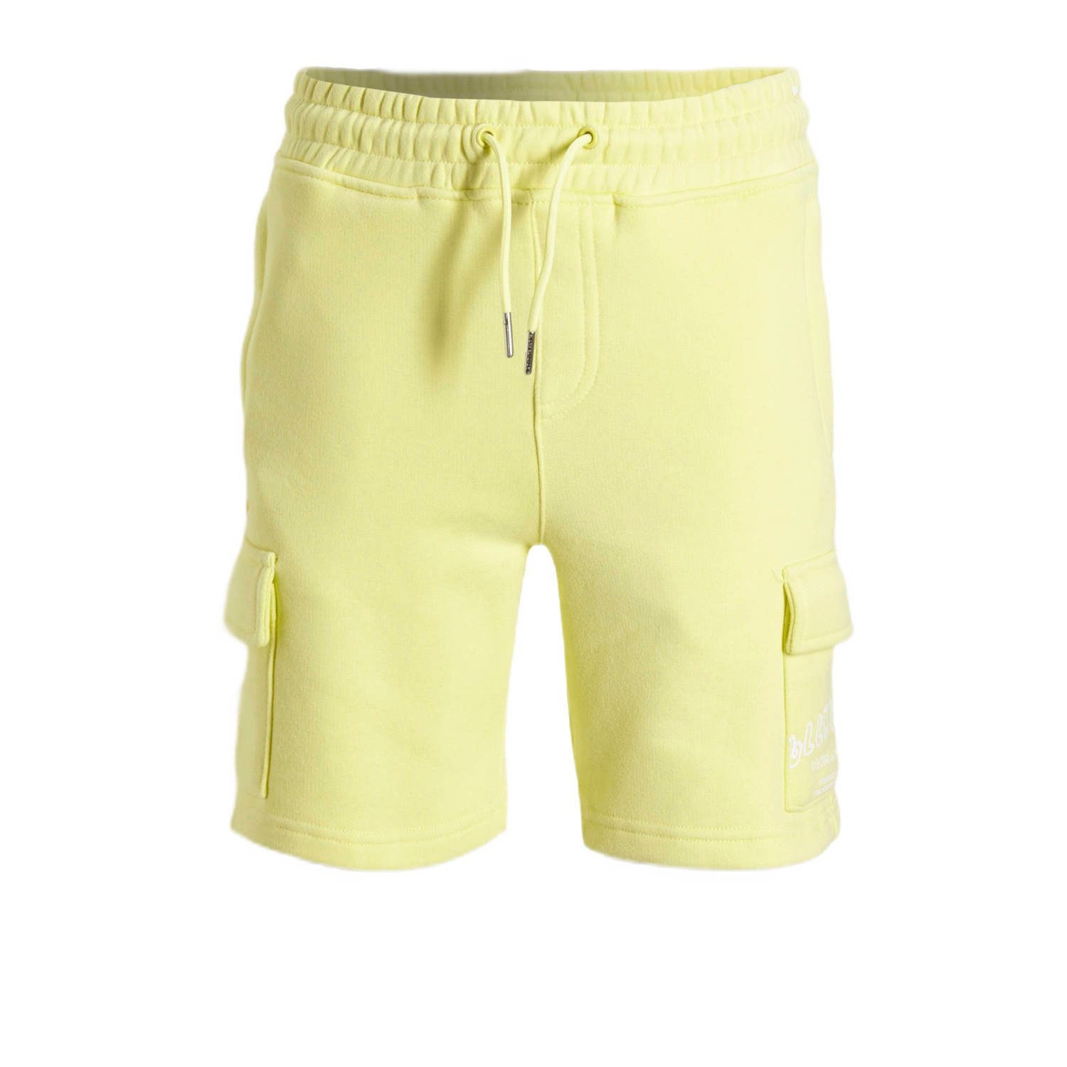 BLACK BANANAS regular fit short JR. VIVA LA VIDA geel