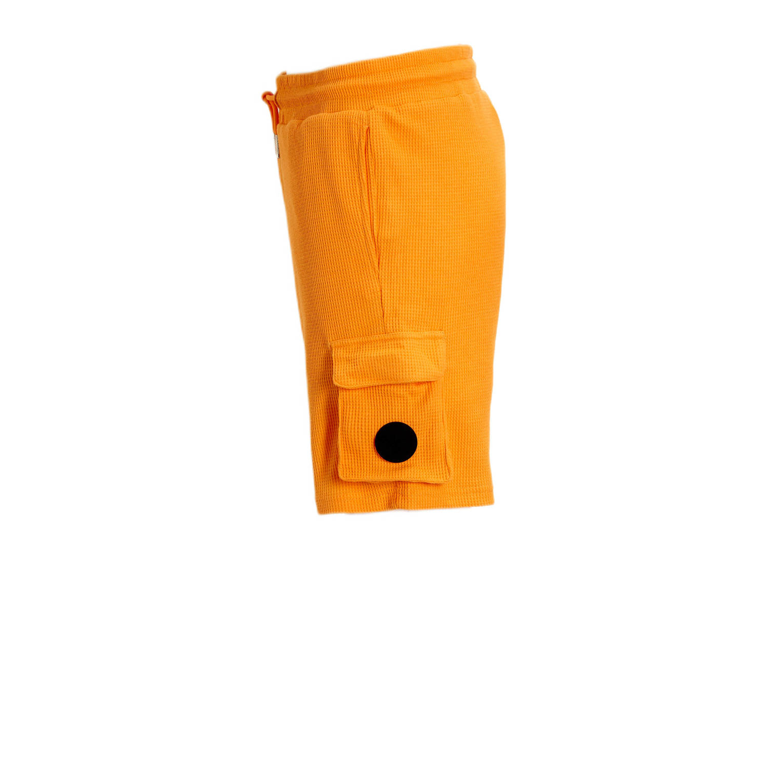 BLACK BANANAS regular fit cargo short JR. WAFFLE oranje