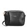 Charm London crossbody tas Midwood met crocoprint zwart