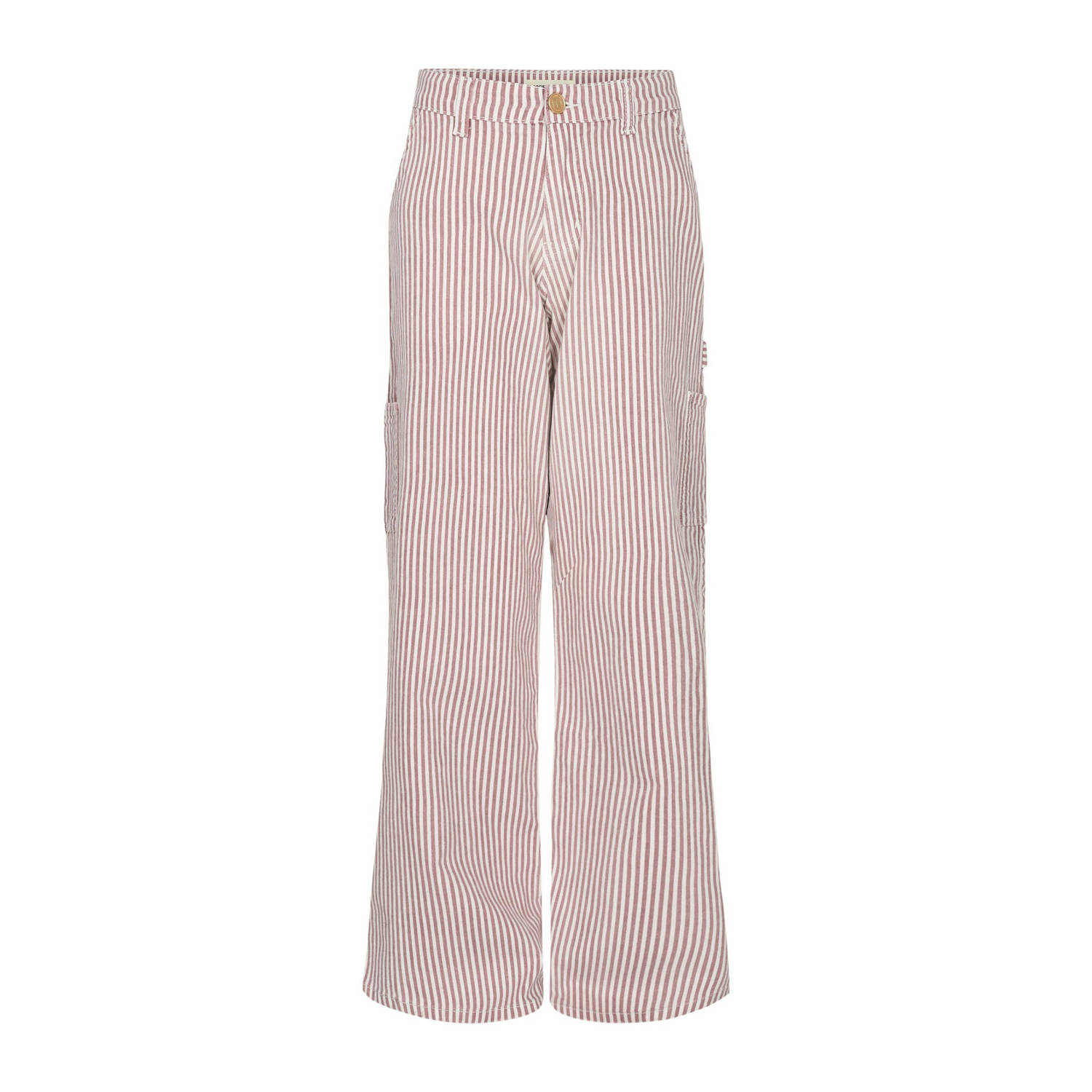 Sofie Schnoor broek Rood Meisjes Stretchkatoen Streep 176