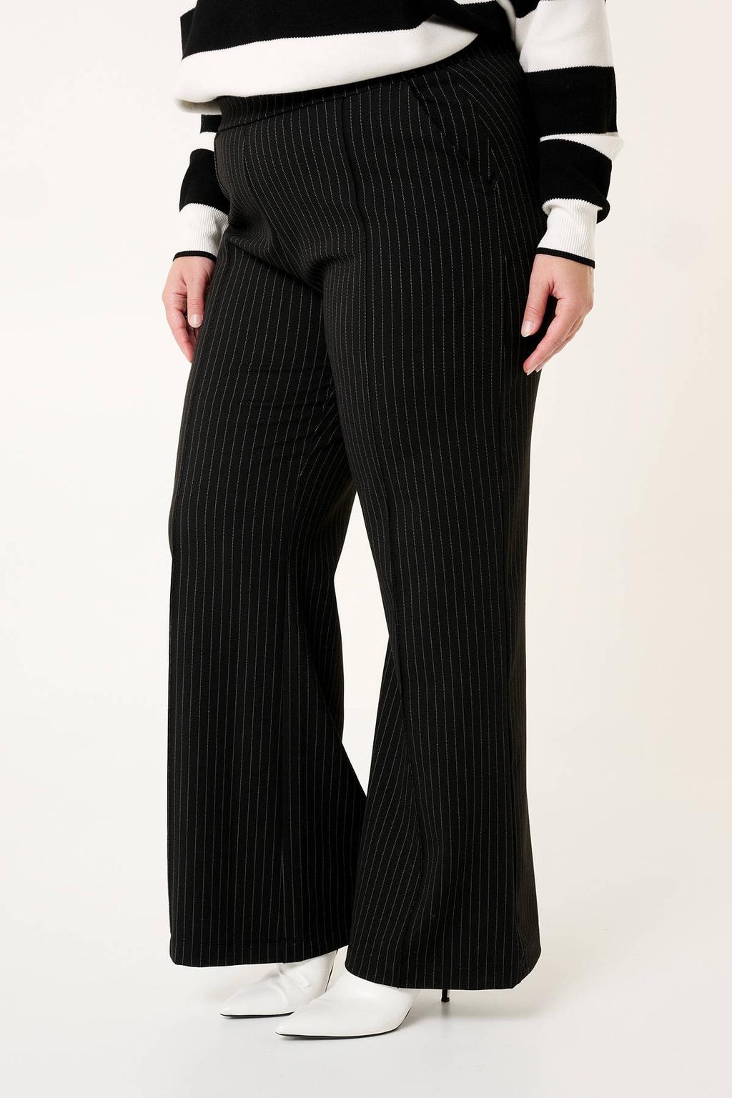 Pantalon Droit Ms Mode Taille 46 - Noir, Occasion En Très Bon état