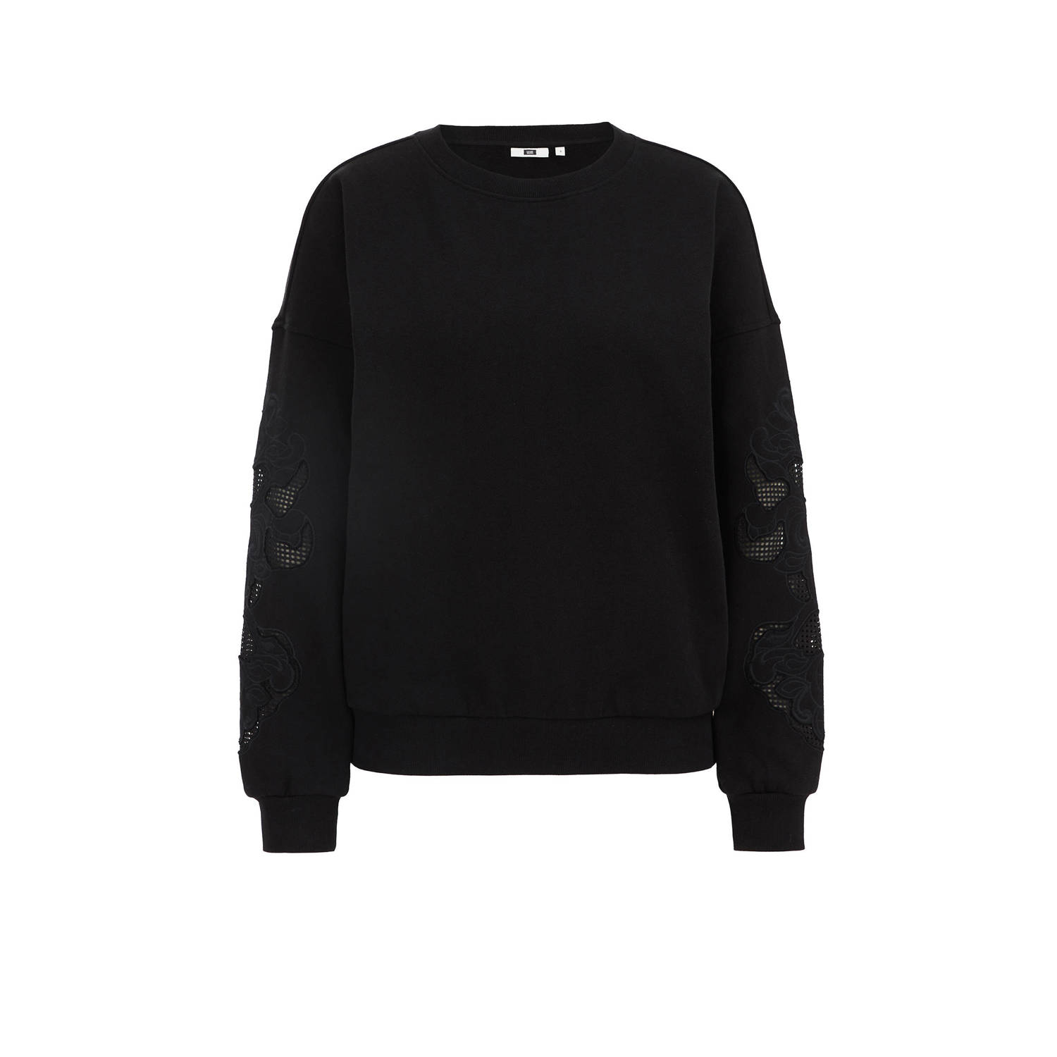 WE Fashion sweater zwart