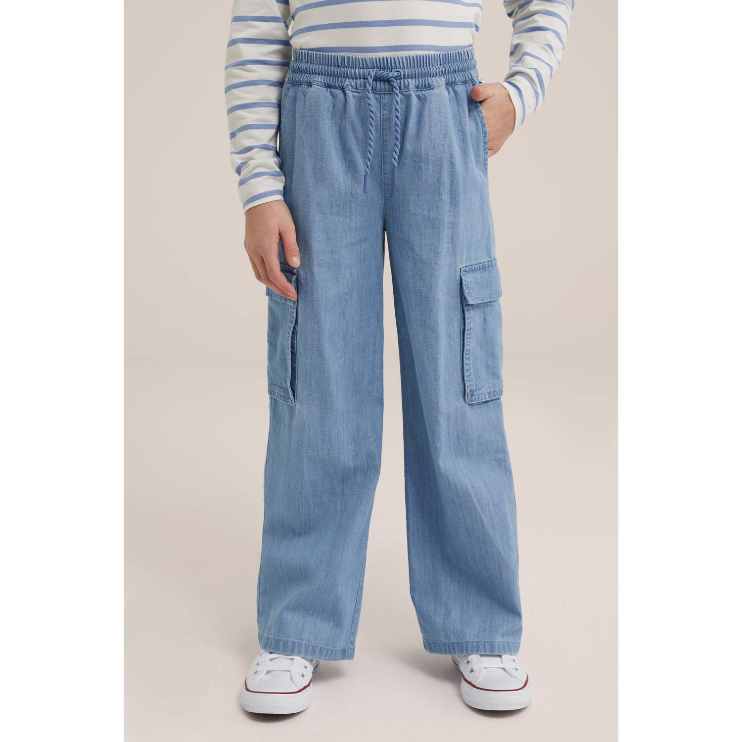 WE Fashion wide leg jeans blue denim
