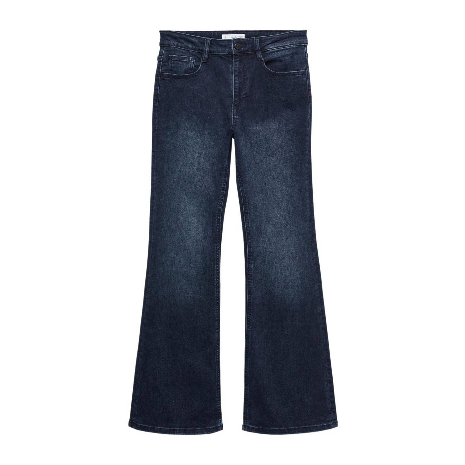 Mango Kids flared jeans donkerblauw