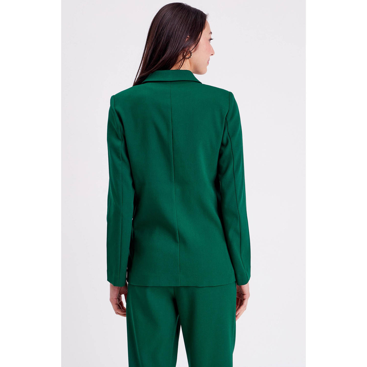 Cache rechtvallende blazer donkergroen