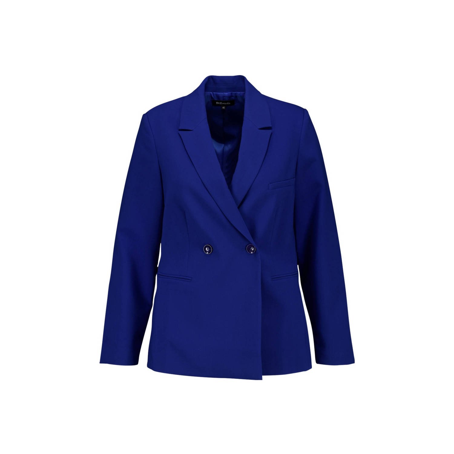 MS Mode getailleerde blazer blauw