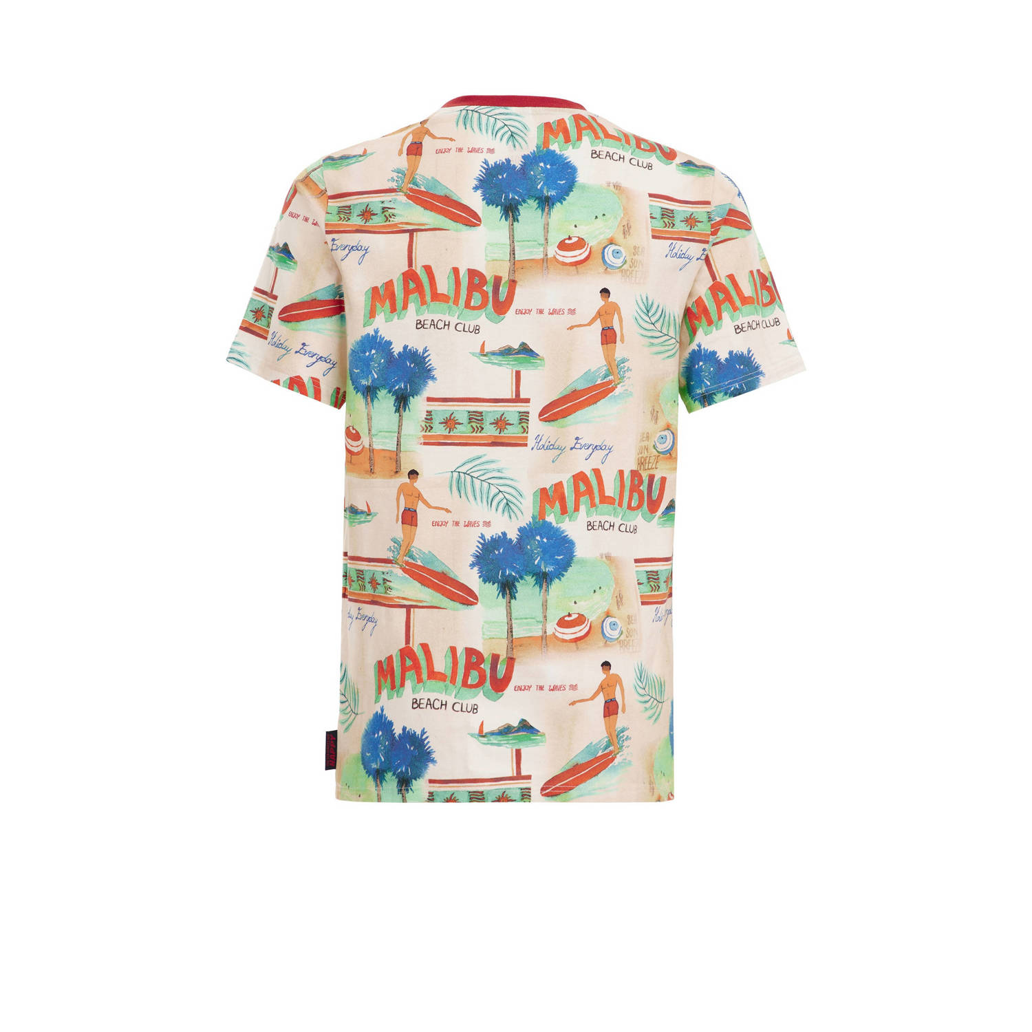 WE Fashion T-shirt met all over print multi