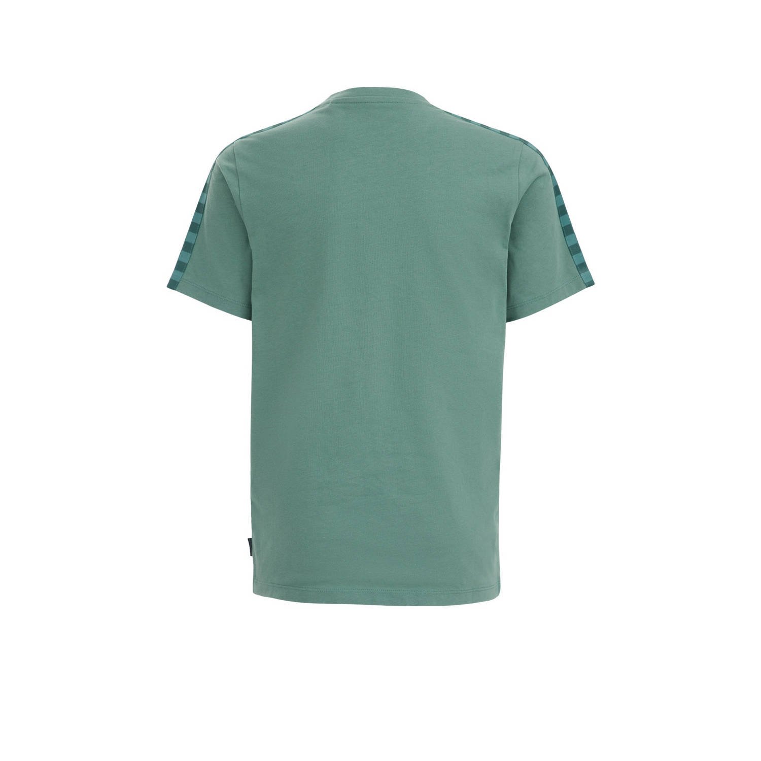 WE Fashion t-shirt groen donkergroen