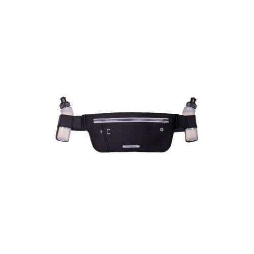 Rucanor heuptas met flesjes Running Waist Bag zwart afbeelding