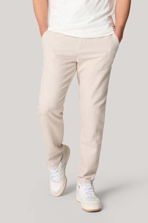 regular fit broek beige