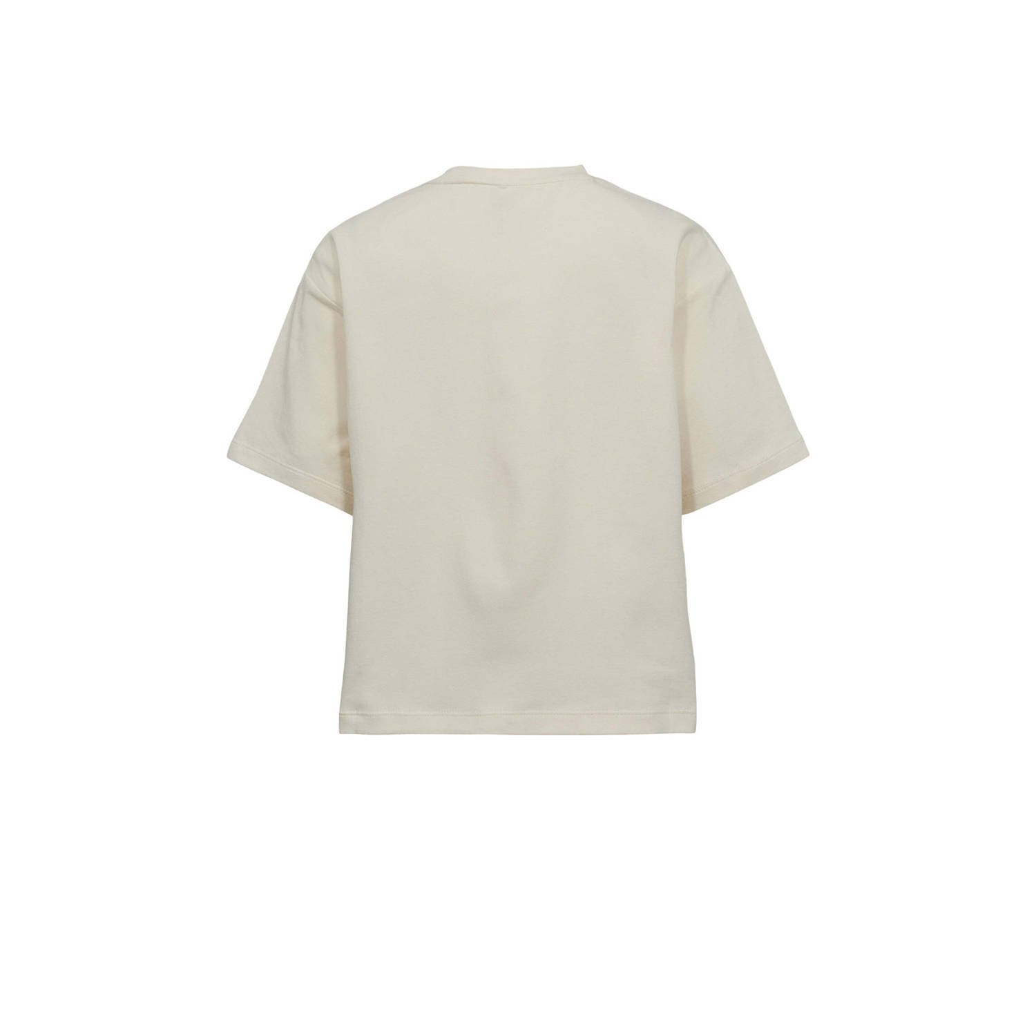 Sofie Schnoor Petit by T-shirt met tekst ecru