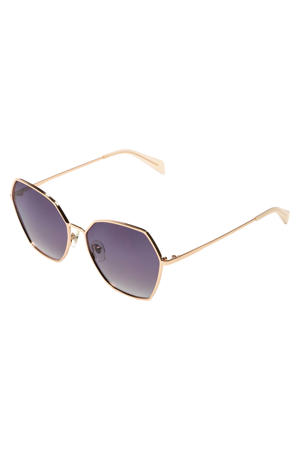 zonnebril cat eye roségoud