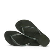 thumbnail: Havaianas Slim  teenslippers olijfgroen