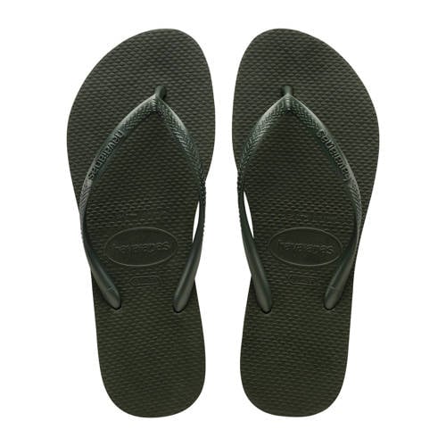 Havaianas Slim teenslippers olijfgroen