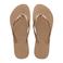 Havaianas Slim Crystal Sw II teenslippers met siersteen roségoud