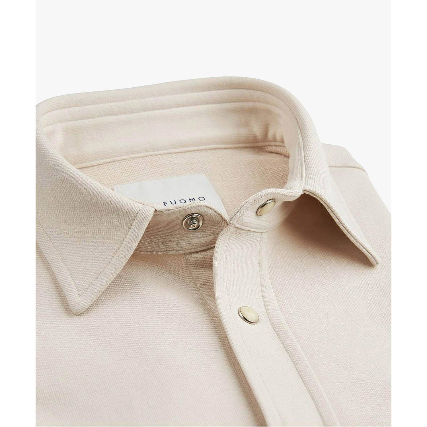 Profuomo regular fit overshirt WESTERN light beige