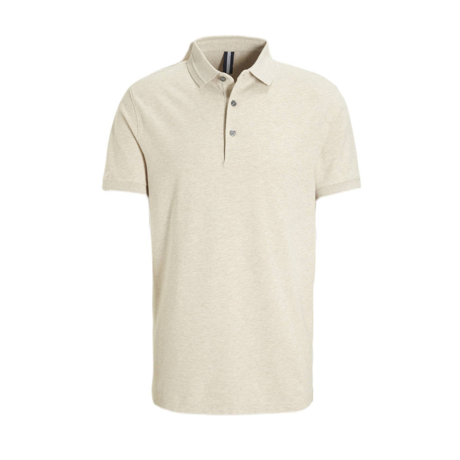 Profuomo slim fit polo beige