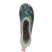 thumbnail: Gevavi Fleur regenlaarzen donkerblauw/roze