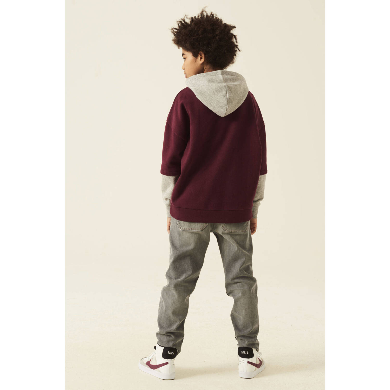 Garcia hoodie met printopdruk rood