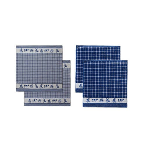 Wehkamp DDDDD thee-/keukendoek (set van 4) aanbieding