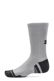 thumbnail: Under Armour Senior  sportsokken - set van 3 grijs/wit/antraciet