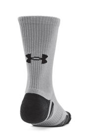 thumbnail: Under Armour Senior  sportsokken - set van 3 grijs/wit/antraciet
