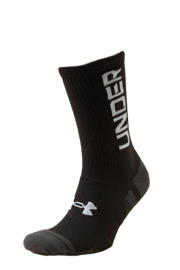 thumbnail: Under Armour Senior  sportsokken - set van 3 zwart/wit