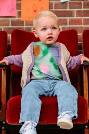 thumbnail: The New Chapter vest Harper paars/ecru