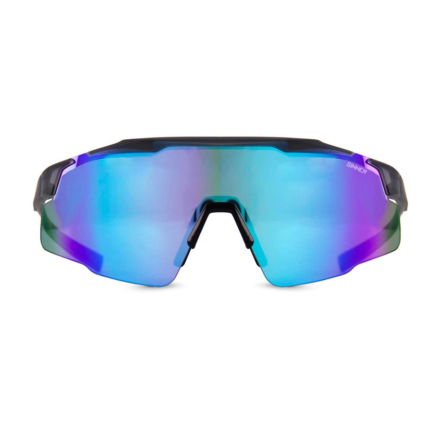 Sinner ski bril zwart blauw