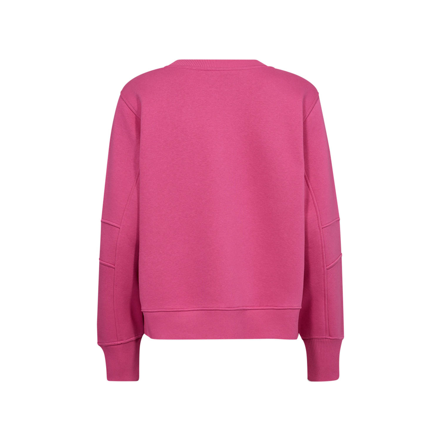 FREEQUENT sweater met tekst roze