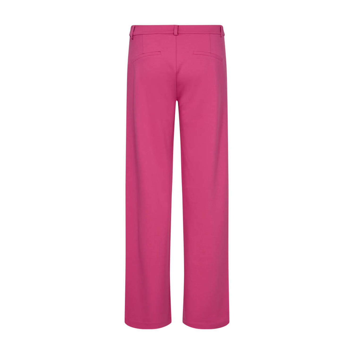 FREEQUENT regular fit pantalon roze