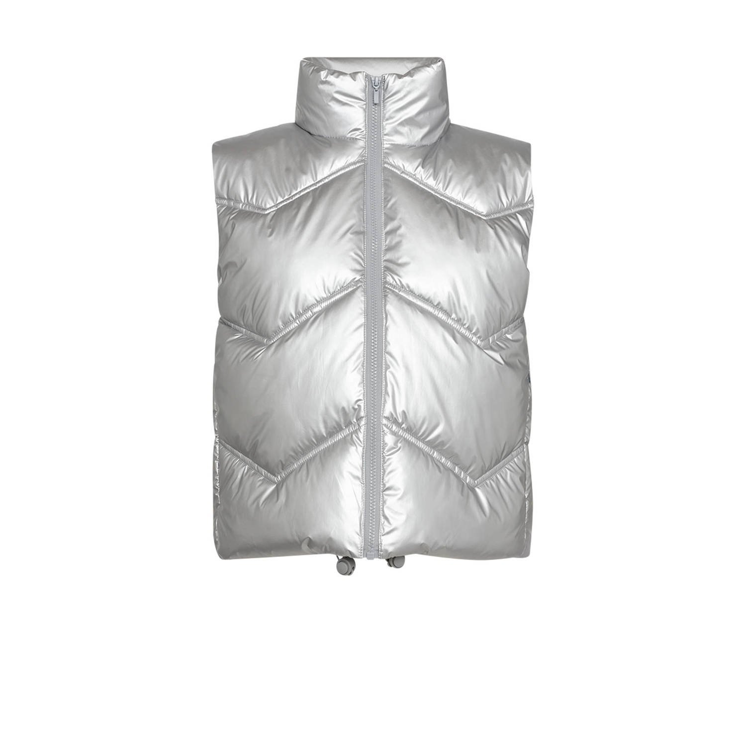 FREEQUENT bodywarmer FQOLGA zilver