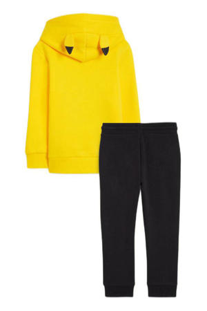 Pokemon hoodie + joggingbroek geel/zwart