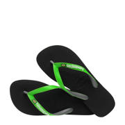 thumbnail: Havaianas Brasil  teenslippers groen/zwart