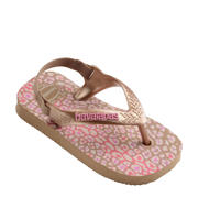 thumbnail: Havaianas   teenslippers met hielbandje goud