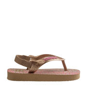 thumbnail: Havaianas   teenslippers met hielbandje goud
