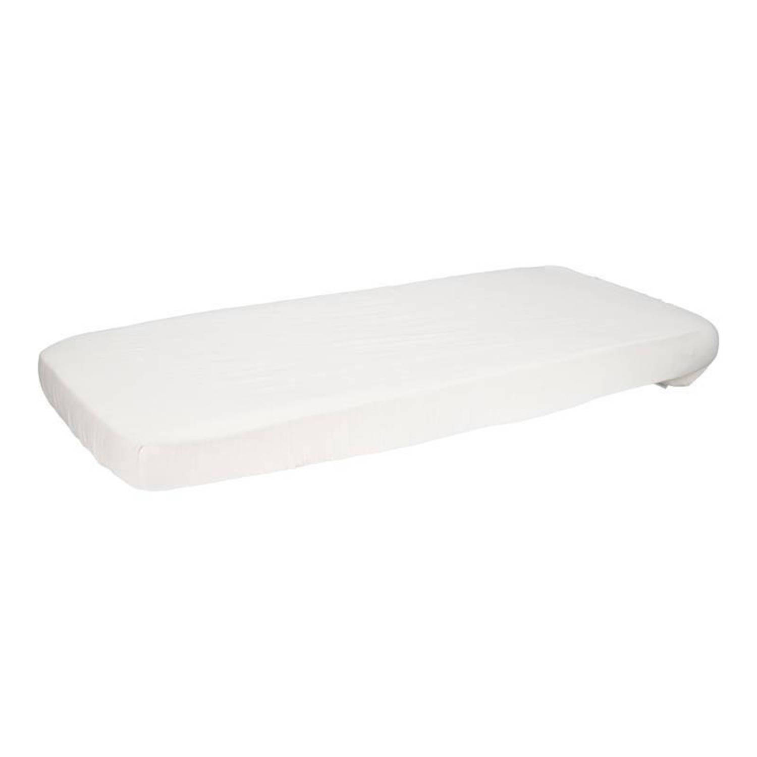 Little Dutch katoen hydrofiele ledikant hoeslaken Soft White