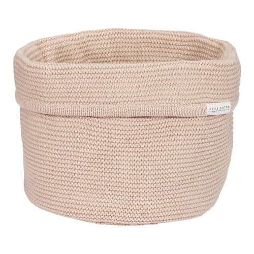 Little Dutch gebreid commodemandje rond Beige afbeelding