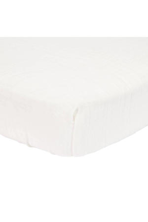 katoen hydrofiele ledikant hoeslaken Soft White