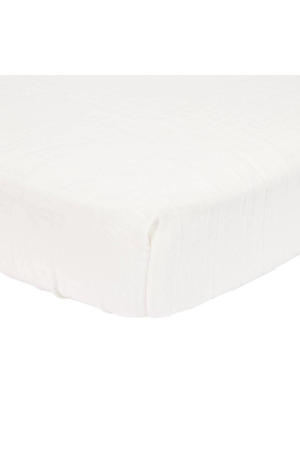 katoen hydrofiele ledikant hoeslaken Soft White